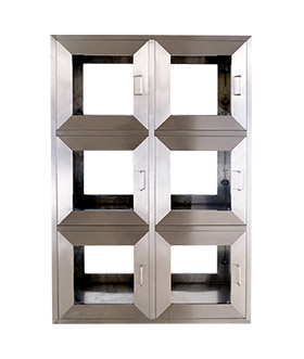 六单元双门互锁传递窗